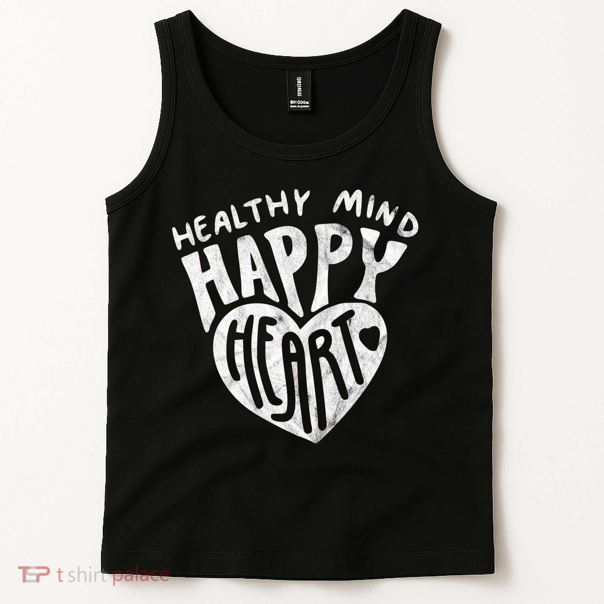 Healthy Mind Happy Heart Mental Health Tank Top