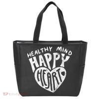 Healthy Mind Happy Heart Mental Health Tote Bag thumb 0