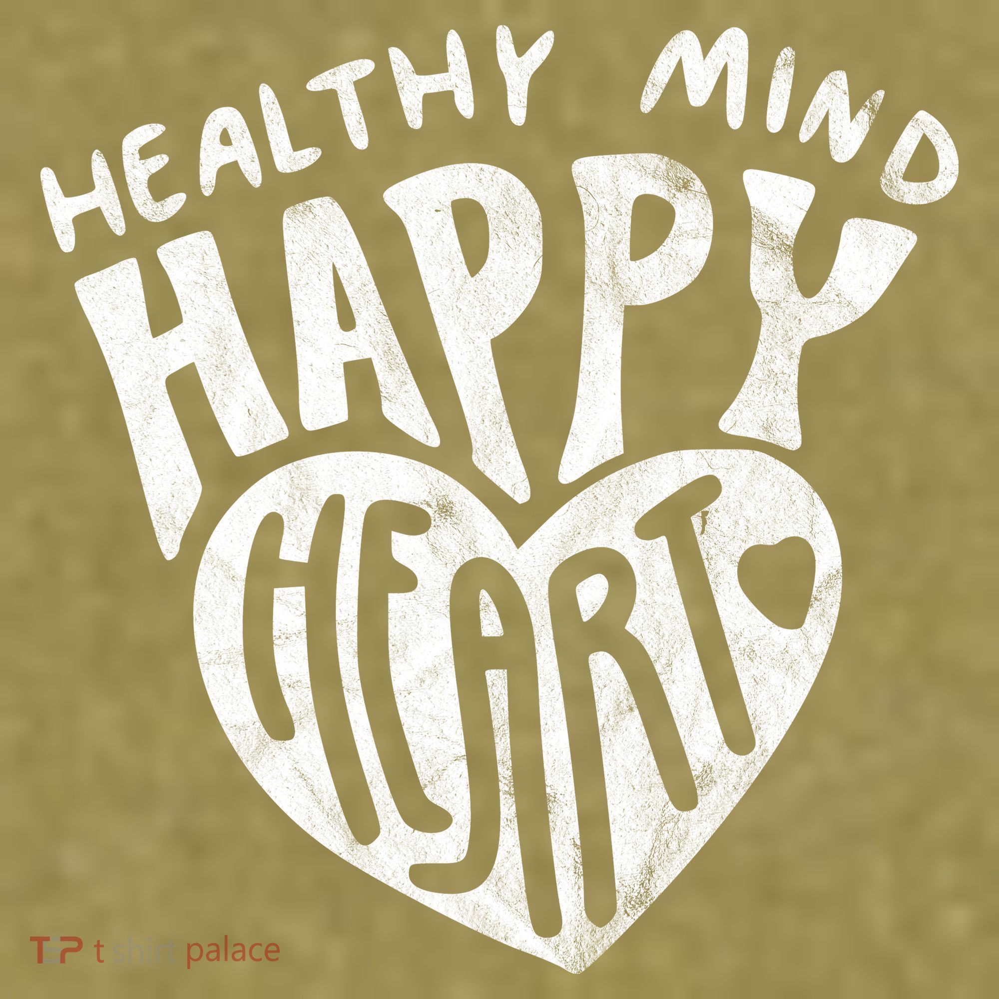 Healthy Mind Happy Heart Mental Health Garment-Dyed Women's Muscle Tee