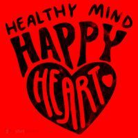 Healthy Mind Happy Heart Mental Health Santa Hat thumb 1