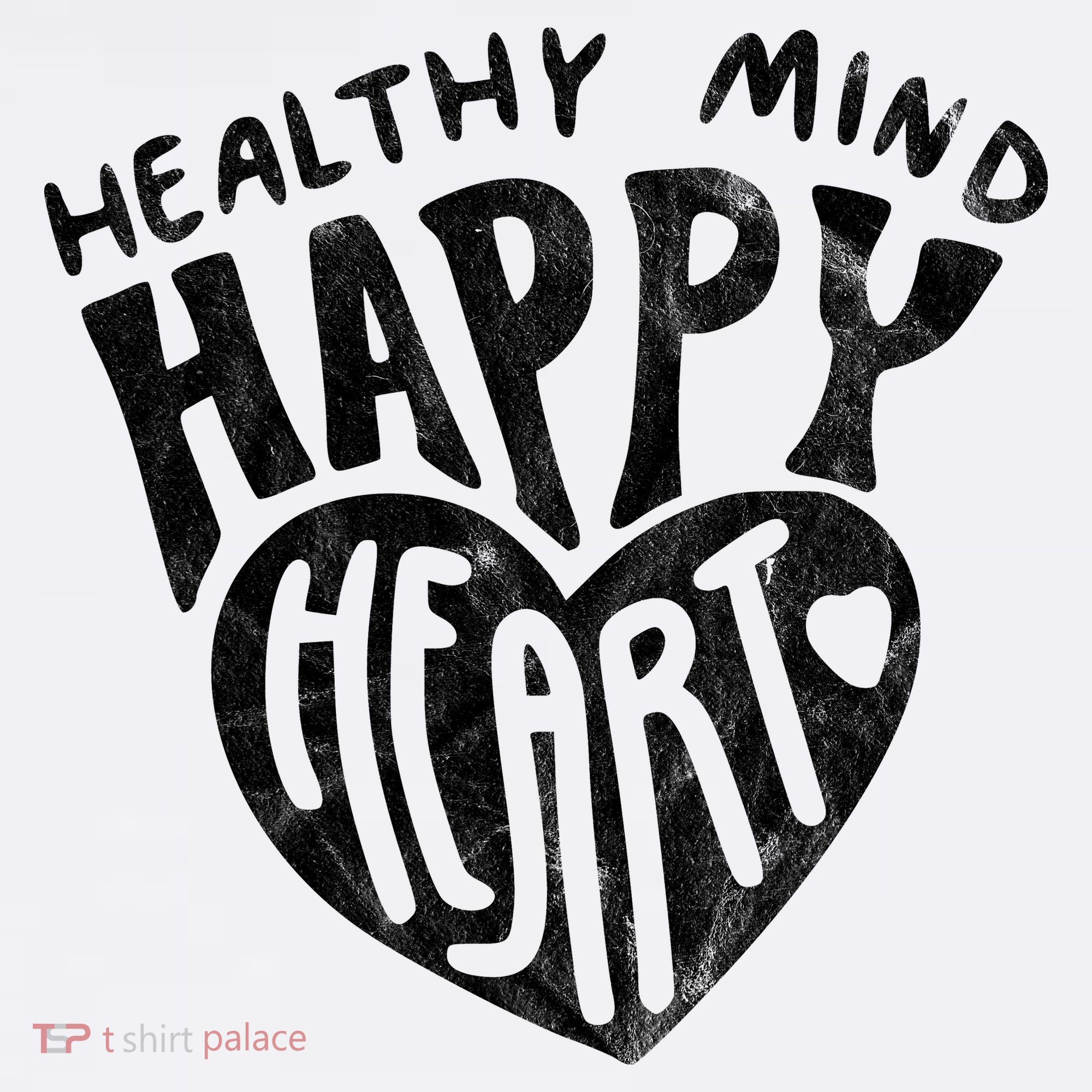 Healthy Mind Happy Heart Mental Health Comfort Colors Garment-Dyed Hooded Sweatshirt
