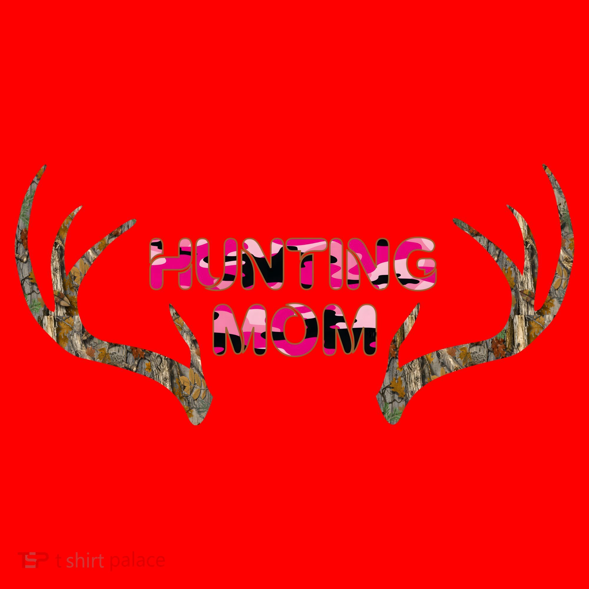 Hunting Mom Santa Hat