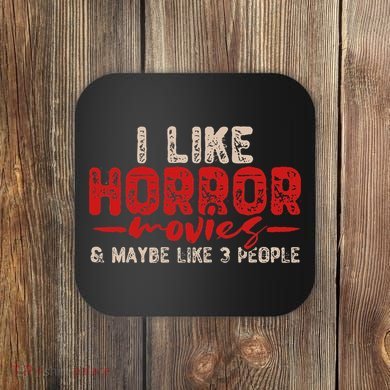 Horror Movie Coaster