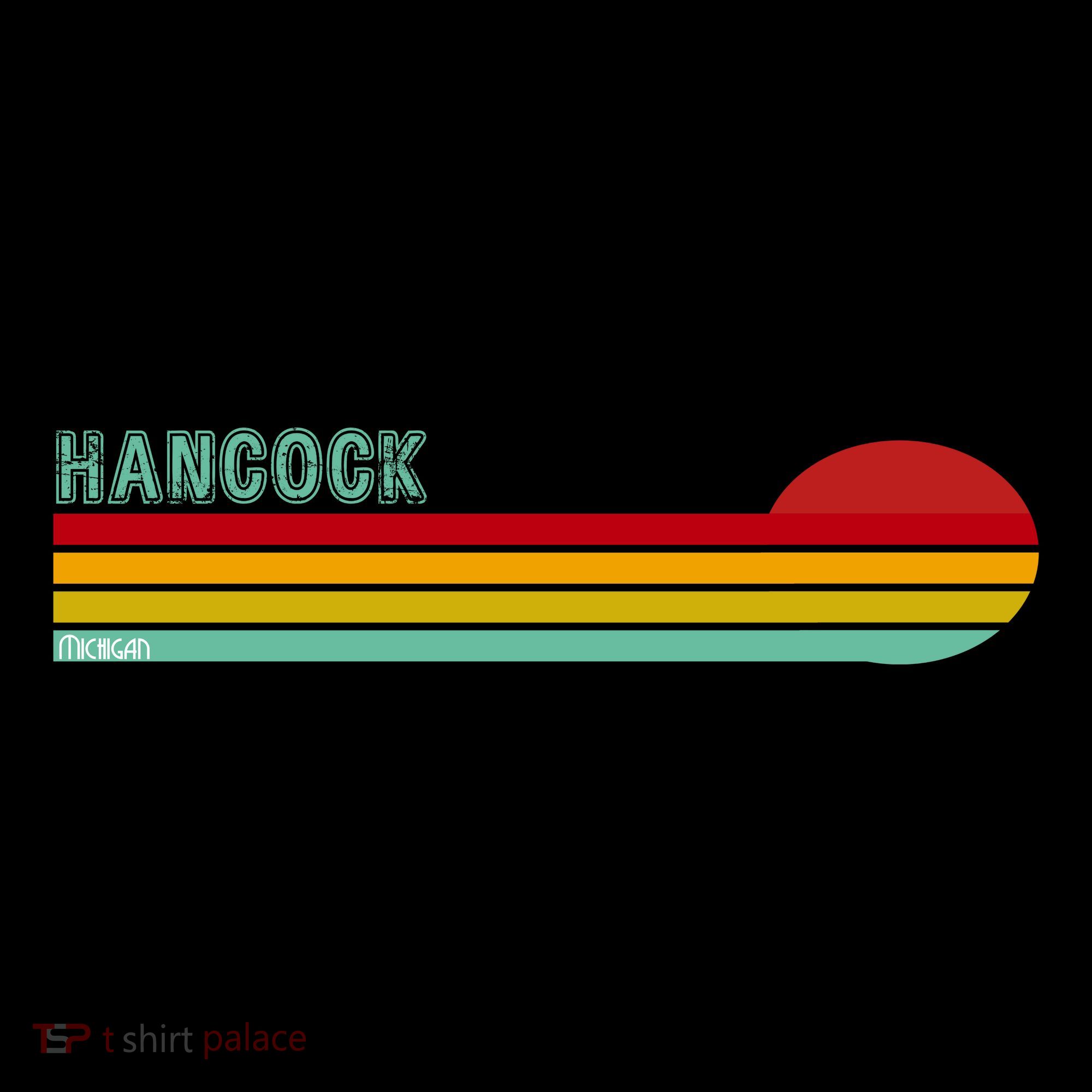 Hancock Michigan Button