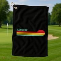 Hancock Michigan Golf Towel thumb 1