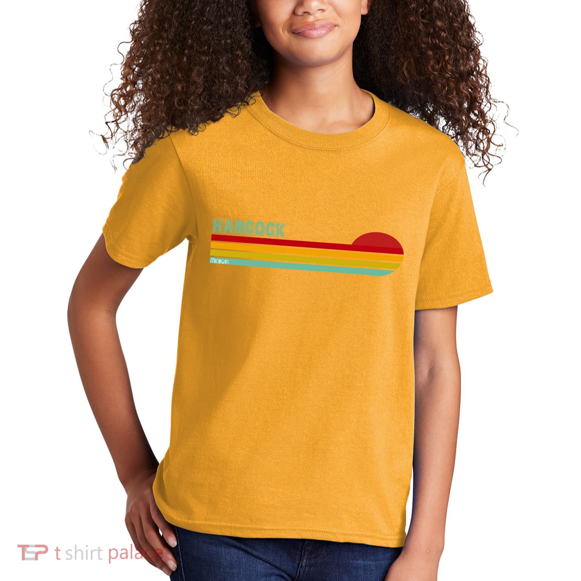 Hancock Michigan Kids T-Shirt