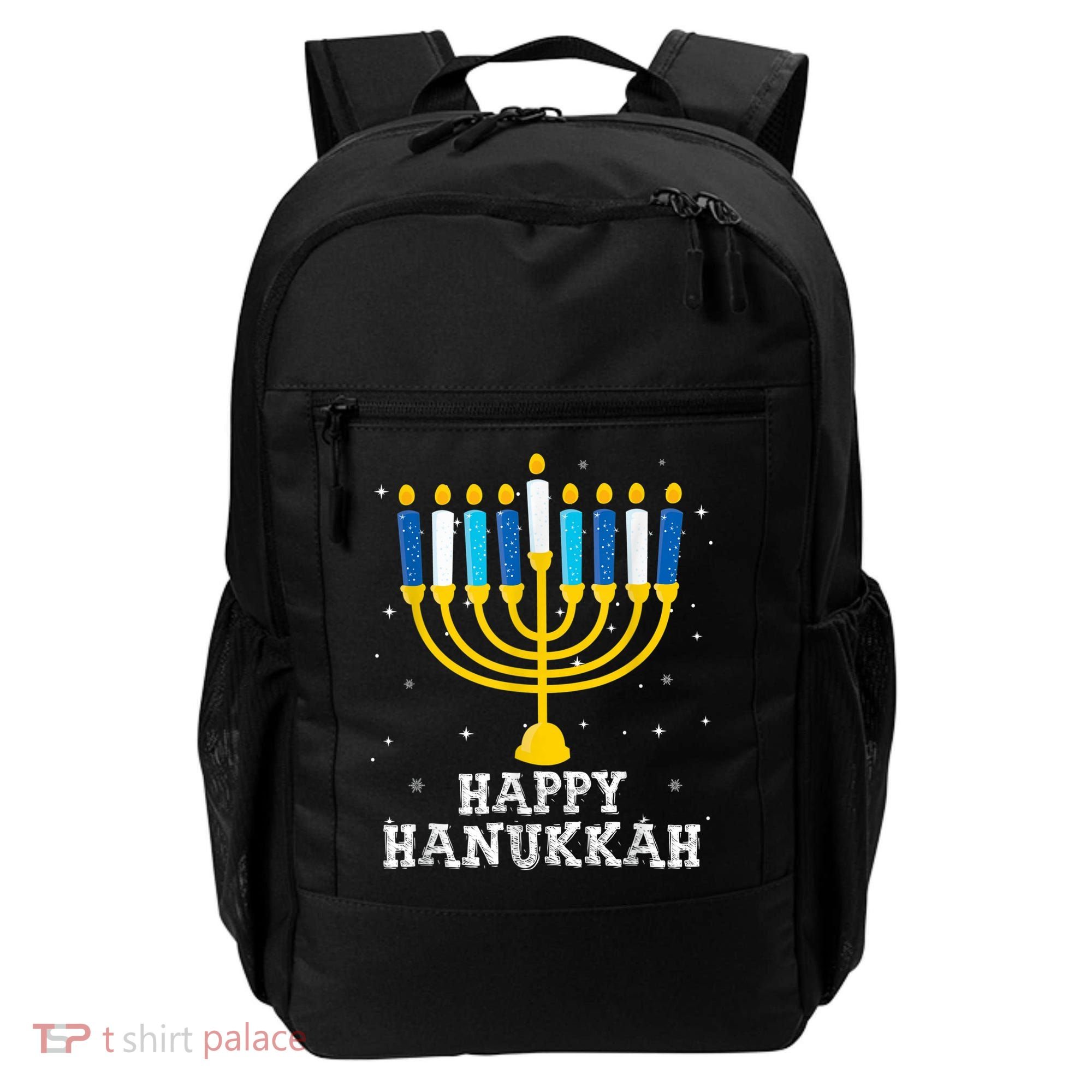 Hanukkah Menorah Happy Hanukkah Backpack