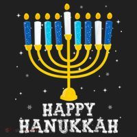 Hanukkah Menorah Happy Hanukkah Zone Performance Long-Sleeve T-Shirt thumb 2