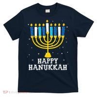 Hanukkah Menorah Happy Hanukkah T-Shirt thumb 0
