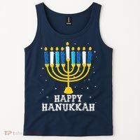 Hanukkah Menorah Happy Hanukkah Tank Top thumb 2