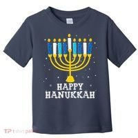 Hanukkah Menorah Happy Hanukkah Toddler T-Shirt thumb 0
