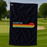 Houghton Michigan Golf Towel thumb 1