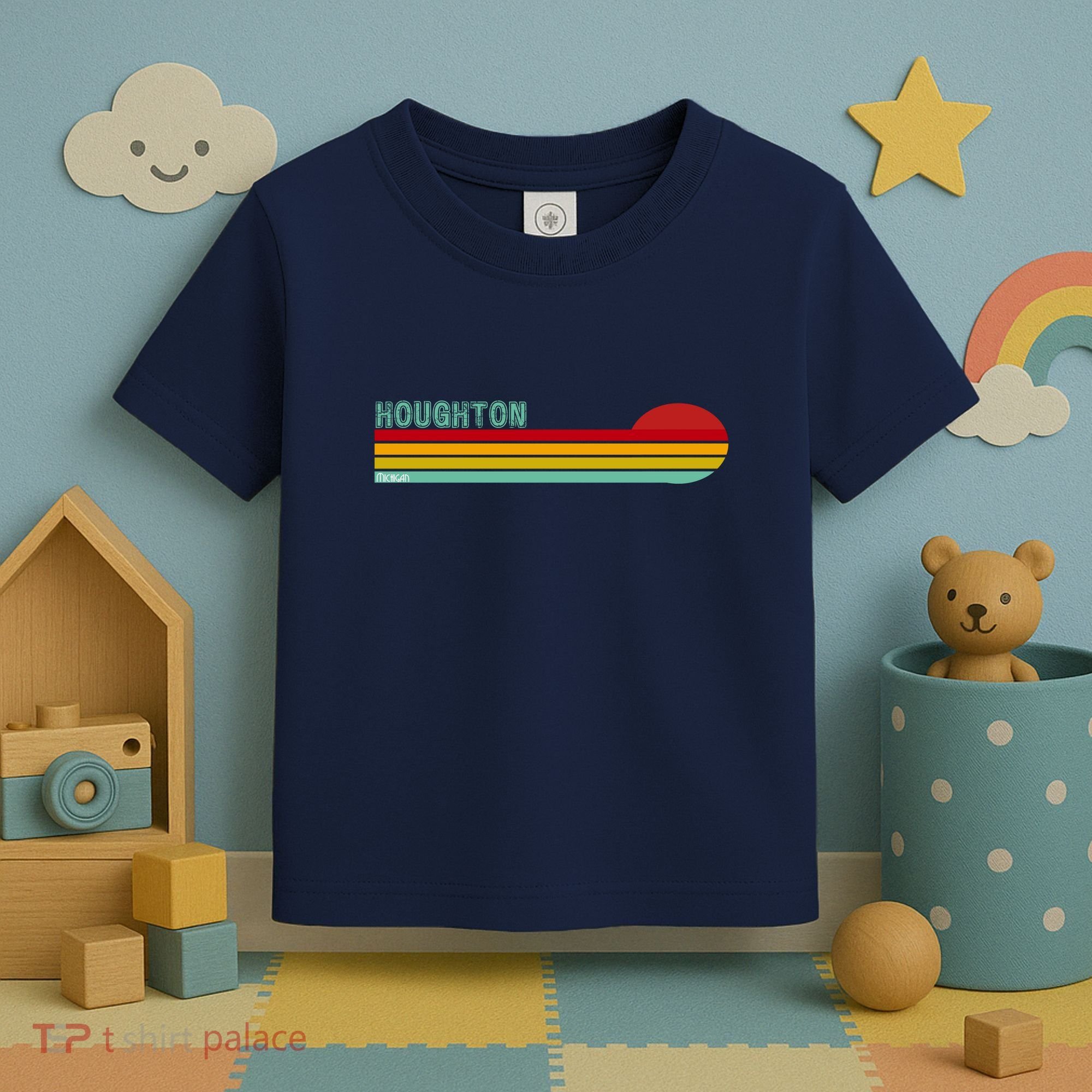 Houghton Michigan Toddler T-Shirt
