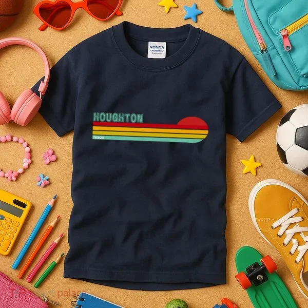 Houghton Michigan Kids T-Shirt