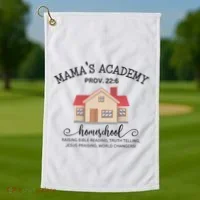Homeschool Mom Golf Towel thumb 1