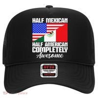 Half Mexican Half American Completely Awesome USA Mexico Hat thumb 0