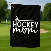 Hockey Mom Golf Towel thumb 1