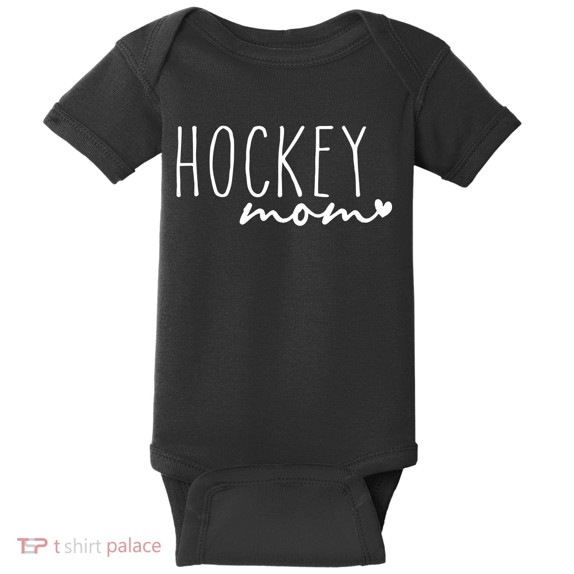 Hockey Mom Baby Bodysuit