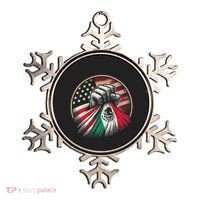 Half Mexican Half American Usa Flag Mexico America Ornament thumb 0