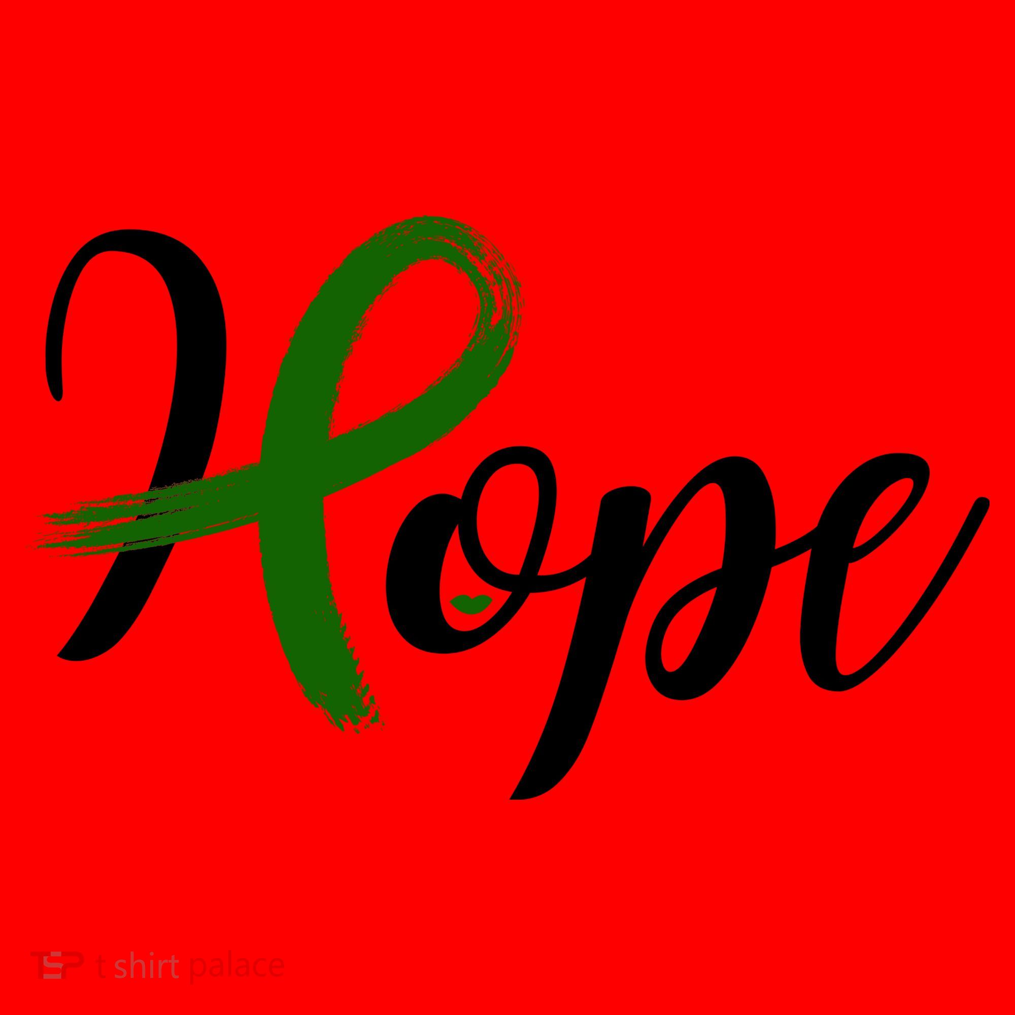 Hope Mental Health Awareness Ribbon Santa Hat
