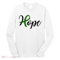Hope Mental Health Awareness Ribbon Long Sleeve Shirt thumb 0