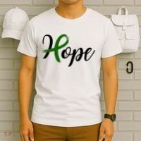 Hope Mental Health Awareness Ribbon T-Shirt thumb 6