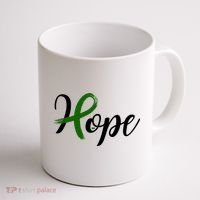 Hope Mental Health Awareness Ribbon Coffee Mug thumb 1