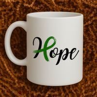 Hope Mental Health Awareness Ribbon Coffee Mug thumb 2