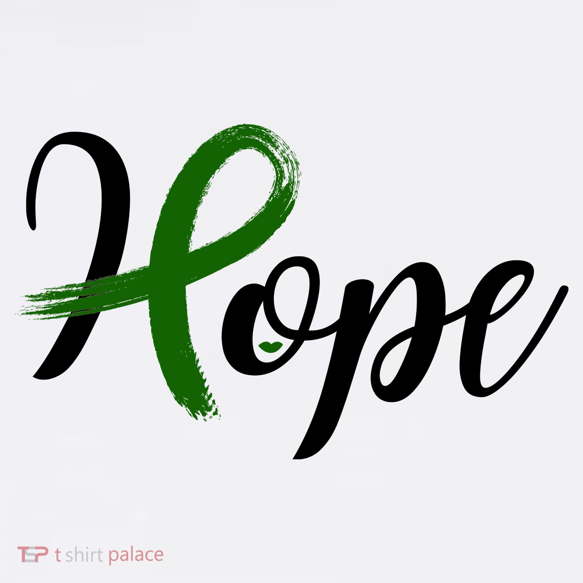 Hope Mental Health Awareness Ribbon Baby Bodysuit