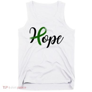Hope Mental Health Awareness Ribbon Tank Top