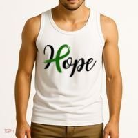 Hope Mental Health Awareness Ribbon Tank Top thumb 3