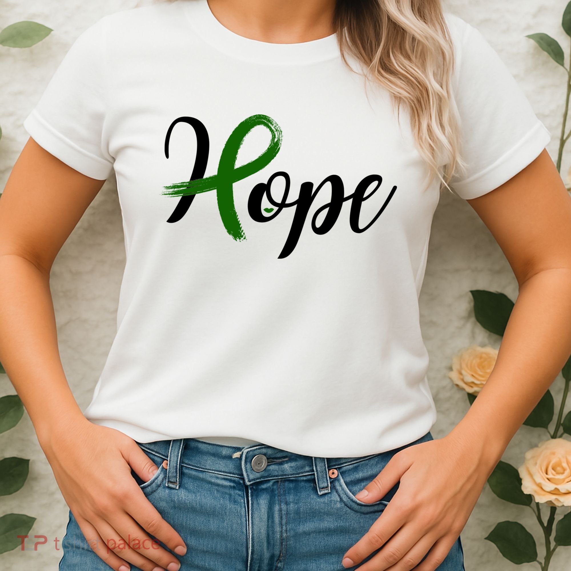 Hope Mental Health Awareness Ribbon Women's T-Shirt