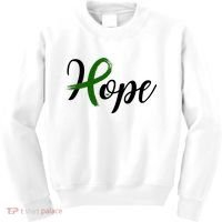 Hope Mental Health Awareness Ribbon Kids Sweatshirt thumb 0
