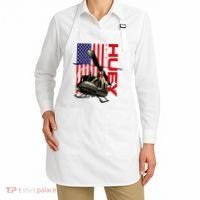 Huey Military Helicopter Airplane American Flag Apron thumb 2