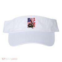 Huey Military Helicopter Airplane American Flag Visor thumb 0
