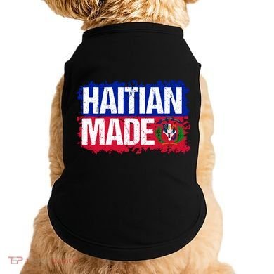 Haitian Made Haiti Pride T Doggie Tank