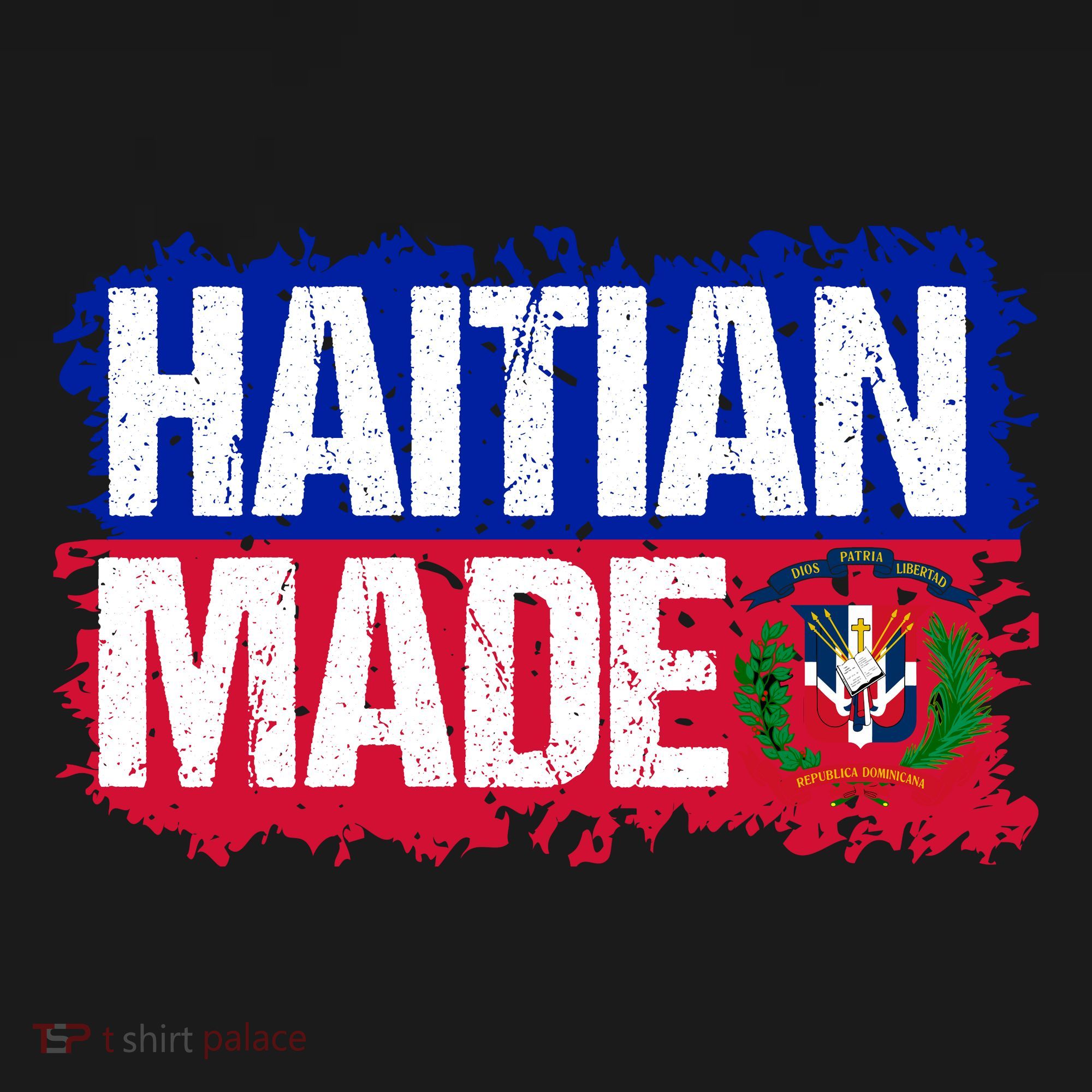 Haitian Made Haiti Pride T USA-Made Doggie Bandana