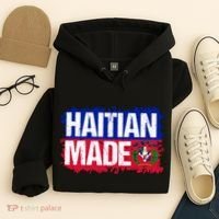 Haitian Made Haiti Pride T Hoodie thumb 4