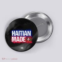 Haitian Made Haiti Pride T Button thumb 0