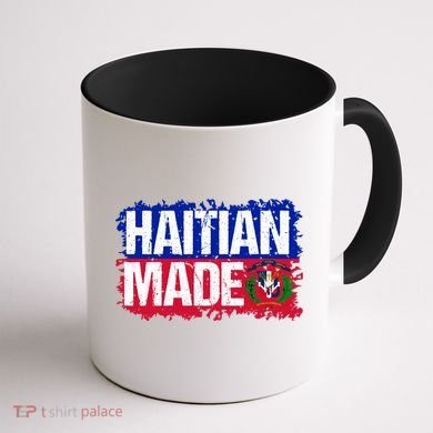 Haitian Made Haiti Pride T Coffee Mug back
