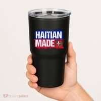 Haitian Made Haiti Pride T Tumbler thumb 2