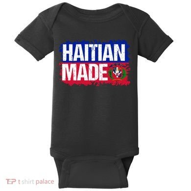 Haitian Made Haiti Pride T Baby Bodysuit