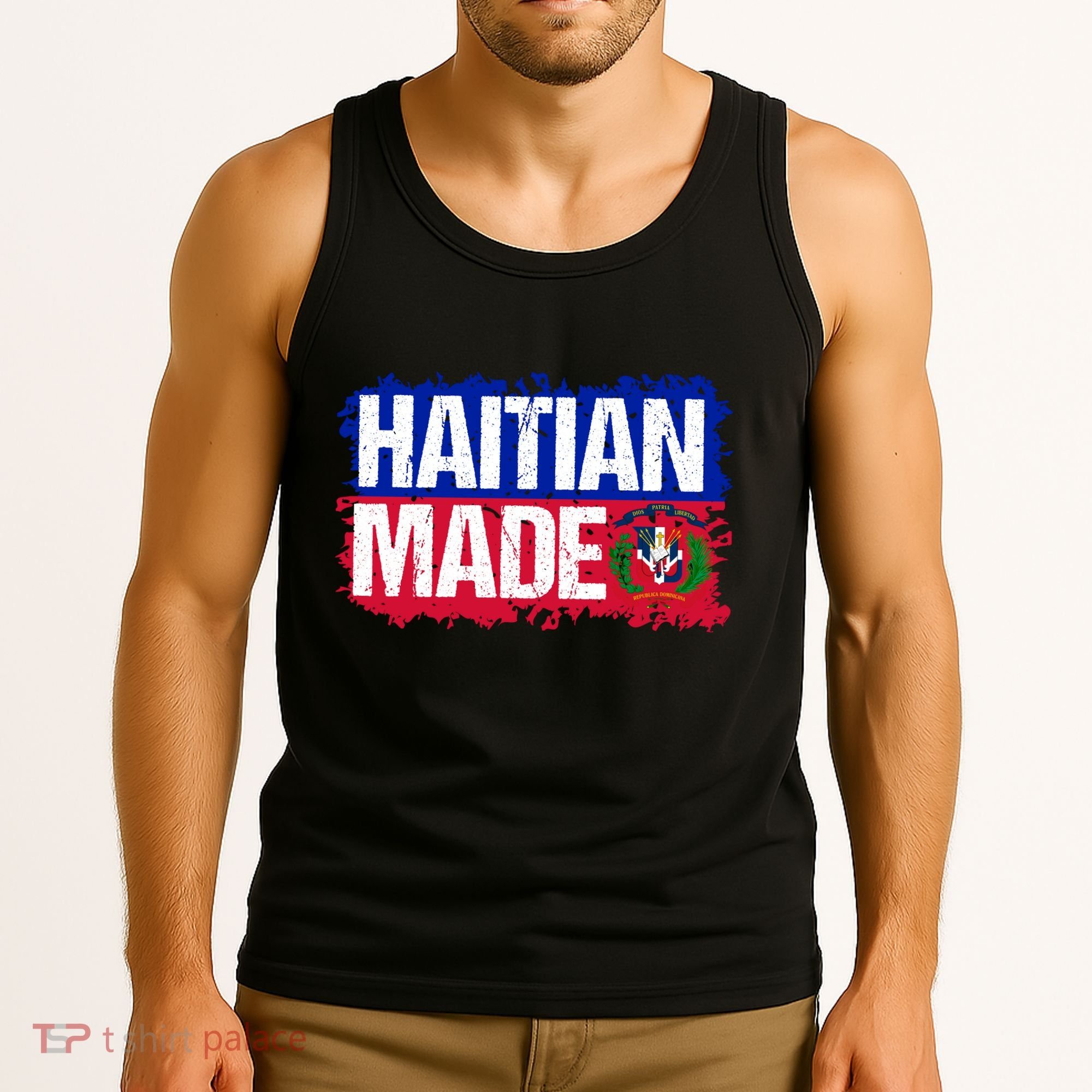 Haitian Made Haiti Pride T Tank Top