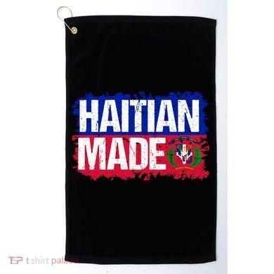 Haitian Made Haiti Pride T Golf Towel
