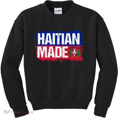 Haitian Made Haiti Pride T Kids Sweatshirt