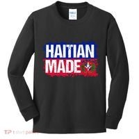 Haitian Made Haiti Pride T Kids Long Sleeve Shirt thumb 0