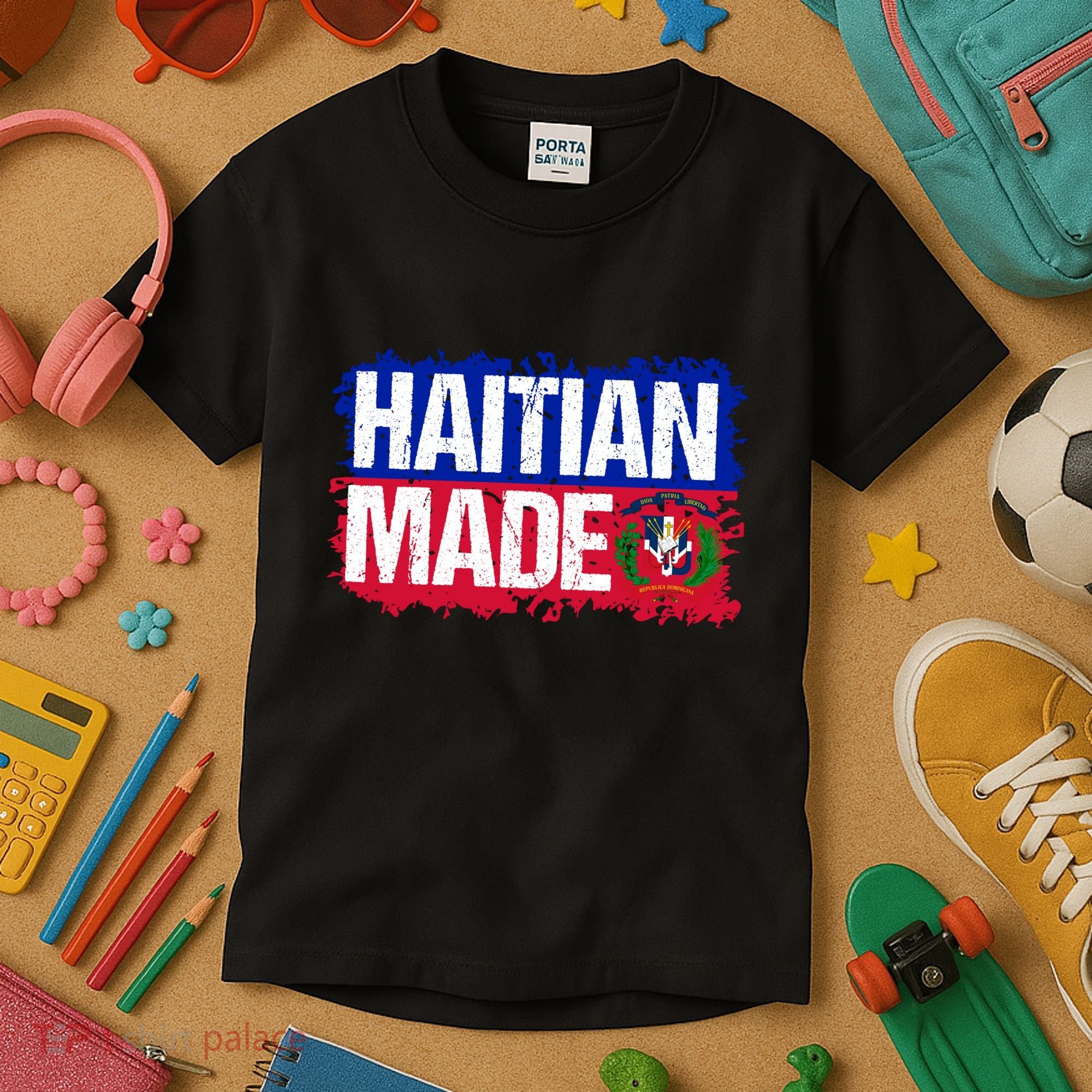 Haitian Made Haiti Pride T Kids T-Shirt