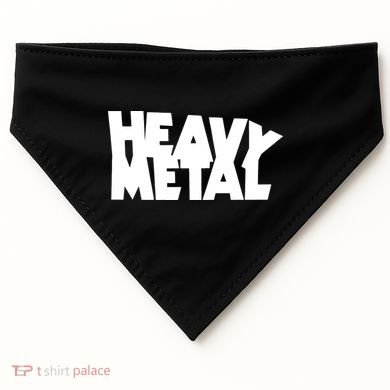 Heavy Metal USA-Made Doggie Bandana