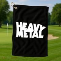 Heavy Metal Golf Towel thumb 1