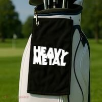 Heavy Metal Golf Towel thumb 2